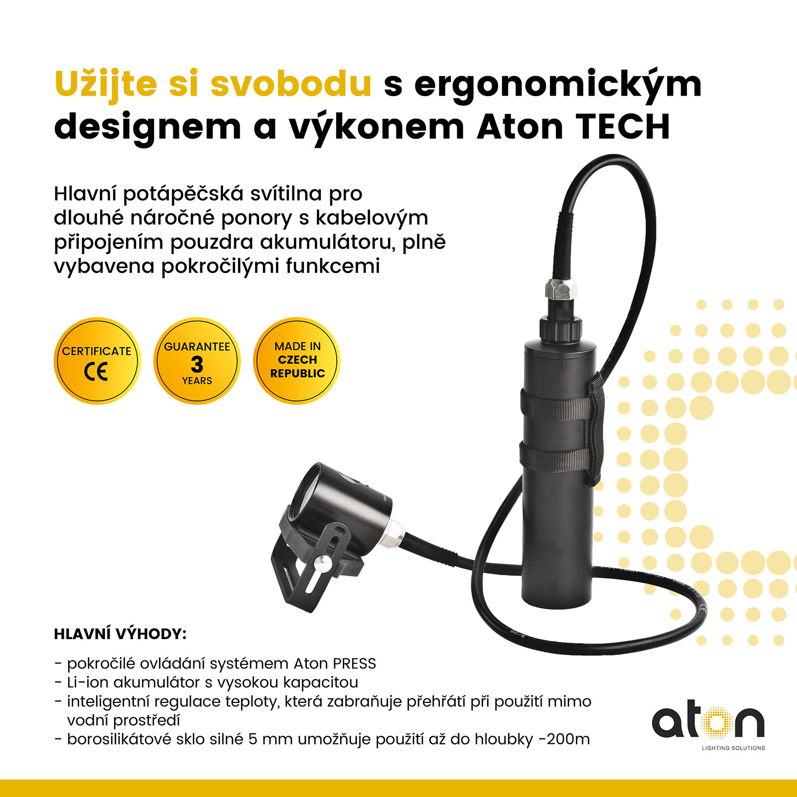 Aton Tech corded, Standard Battery-pack - Image 3